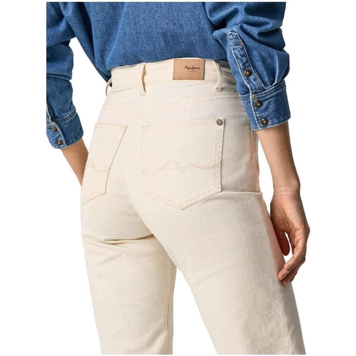 Women's Jeans Pepe Jeans White