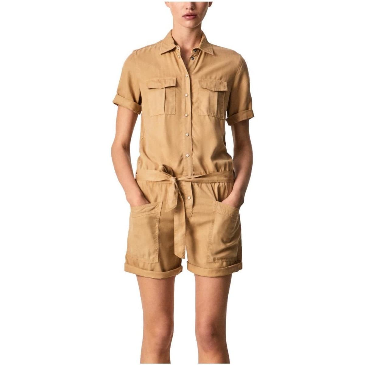 Women's Dresses Pepe Jeans Beige