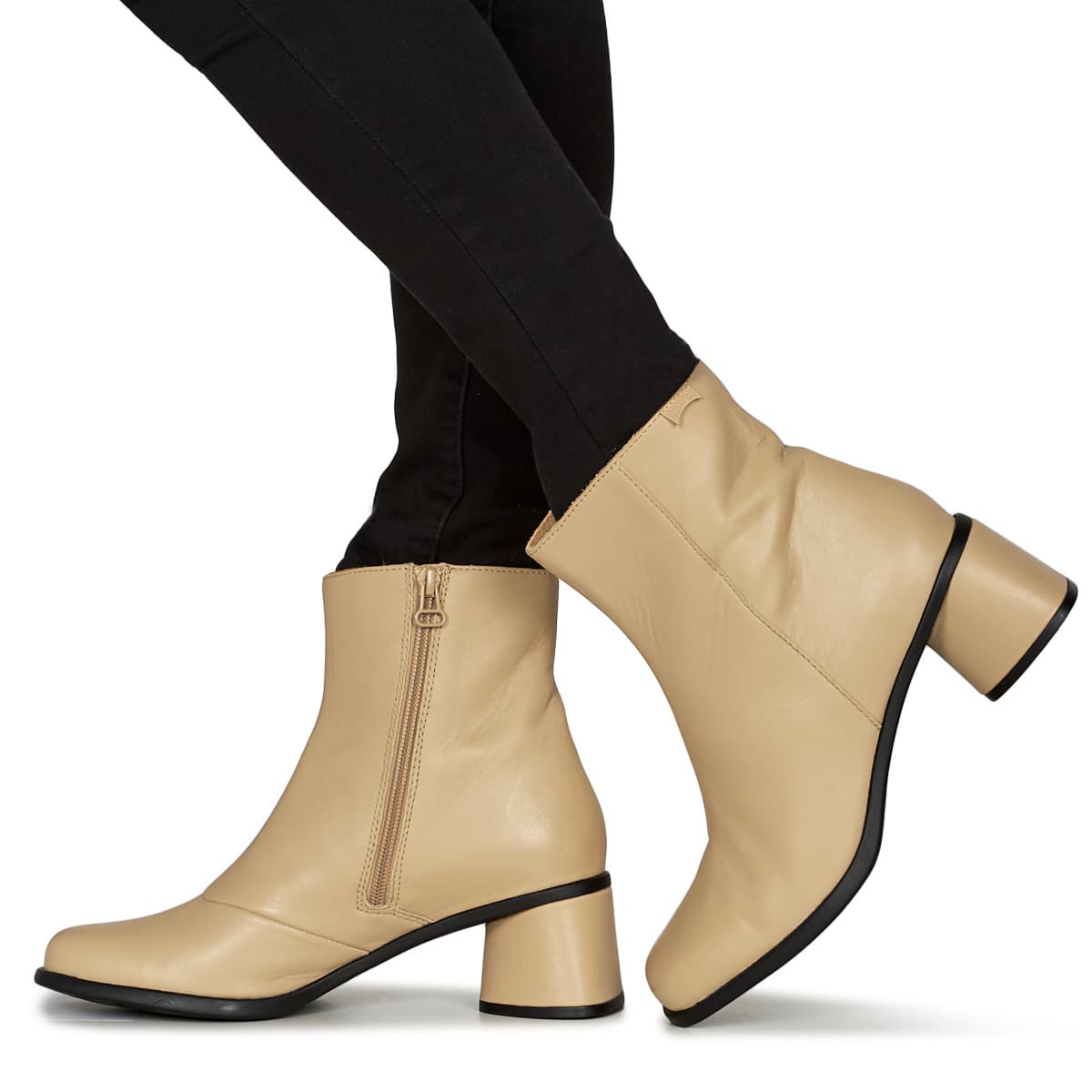 Women's Ankle Boots Camper Beige