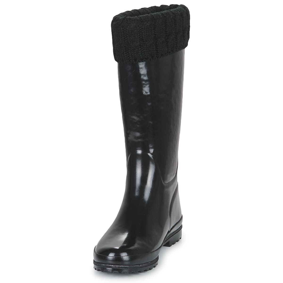 Women's Wellington Boots Aigle Black