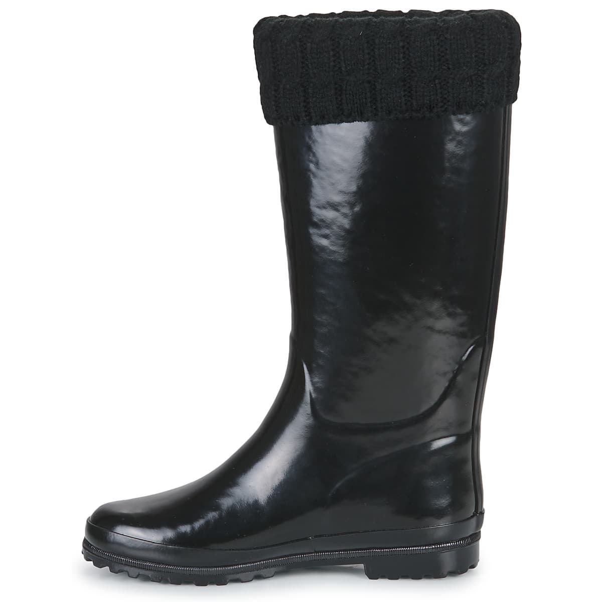 Women's Wellington Boots Aigle Black