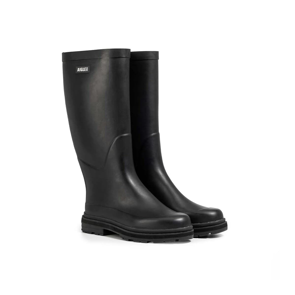 Women's Wellington Boots Aigle Black