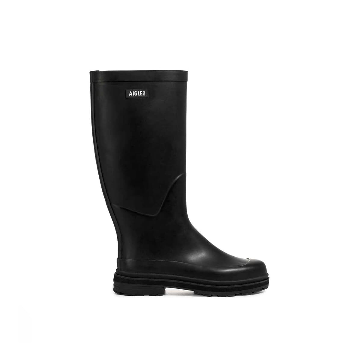 Women's Wellington Boots Aigle Black