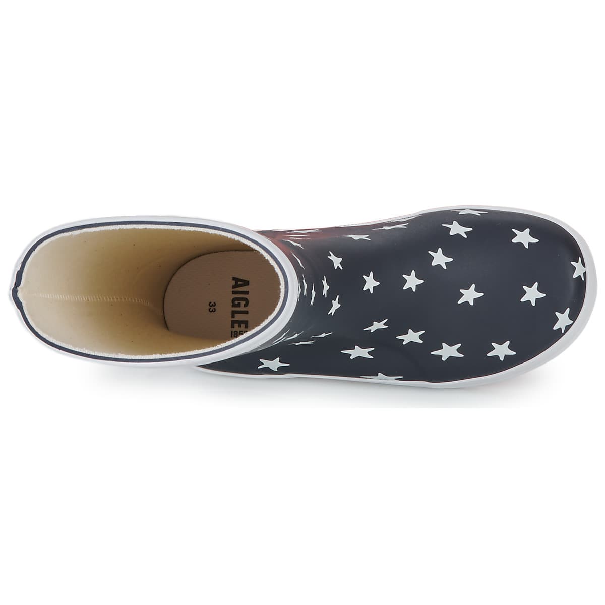 Girls' Wellington Boots Aigle Blue