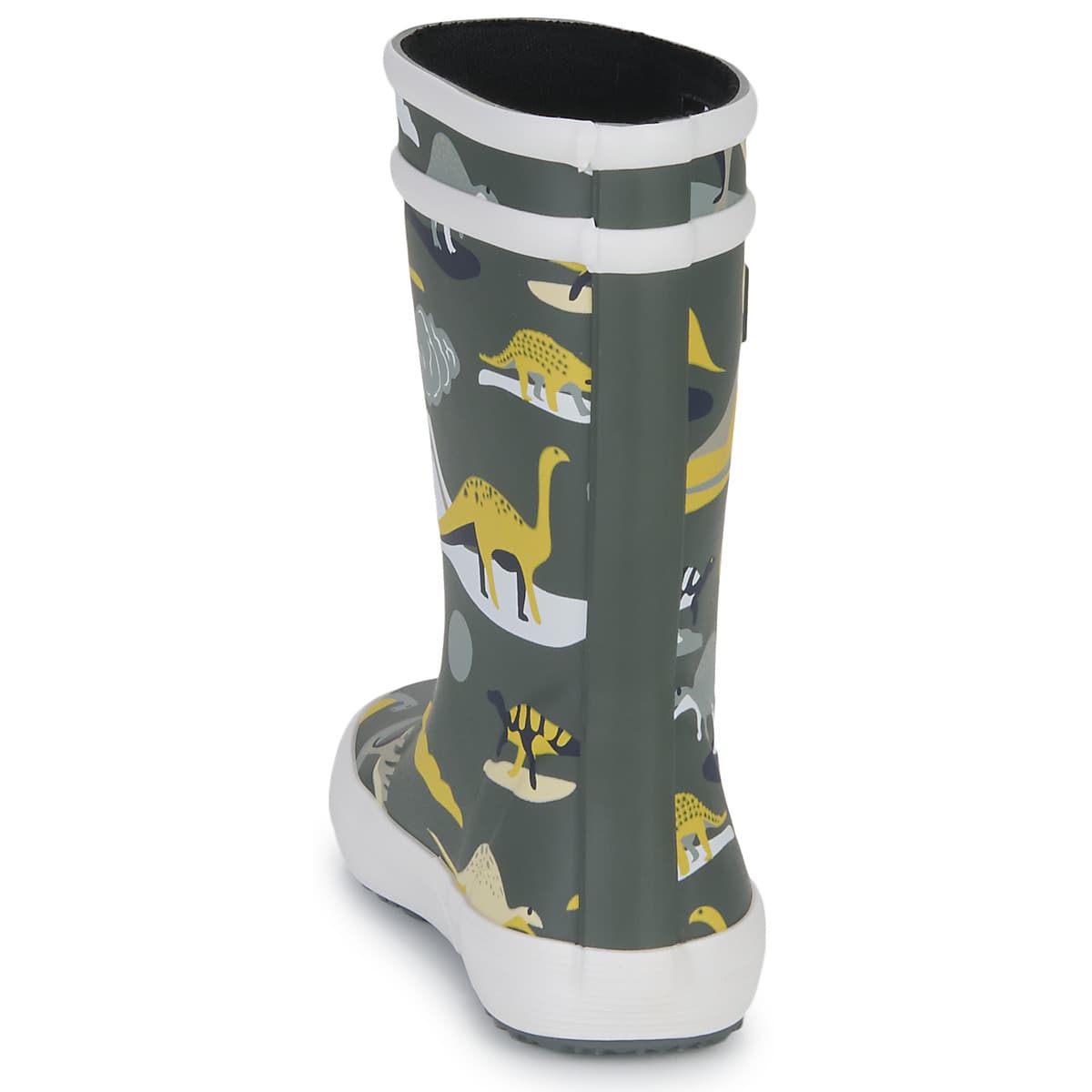 Girls' Wellington Boots Aigle Khaki