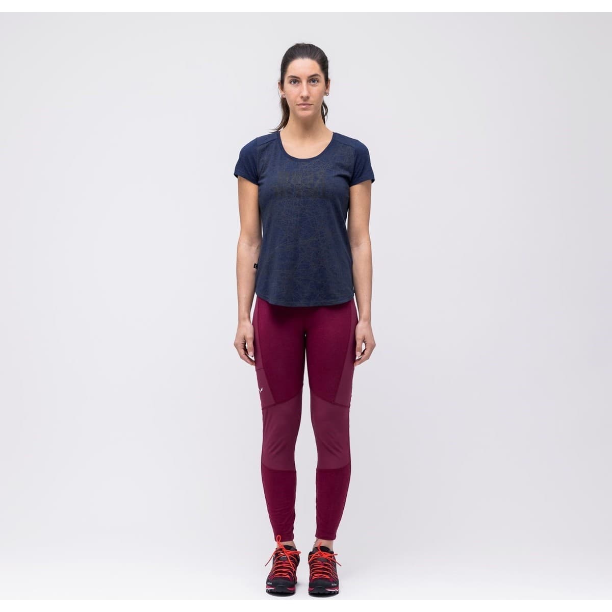 Women's T-Shirts Salewa Blue