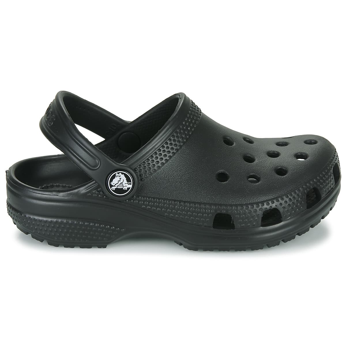 Crocs Classic Clogs Μαύρα Πέδιλα Σαμπώ
