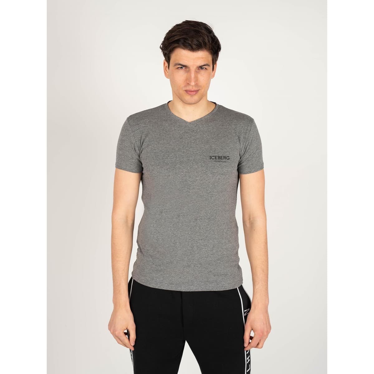 Men's T-Shirts Iceberg Gray