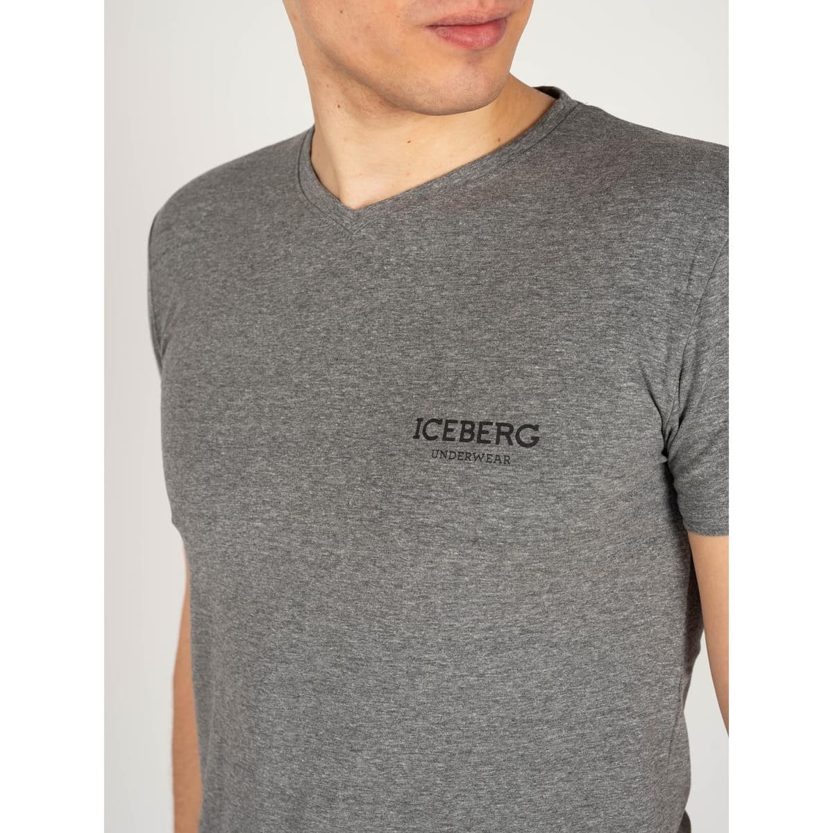 Men's T-Shirts Iceberg Gray