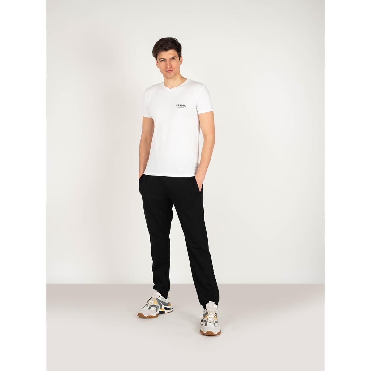 Men's T-Shirts Iceberg White