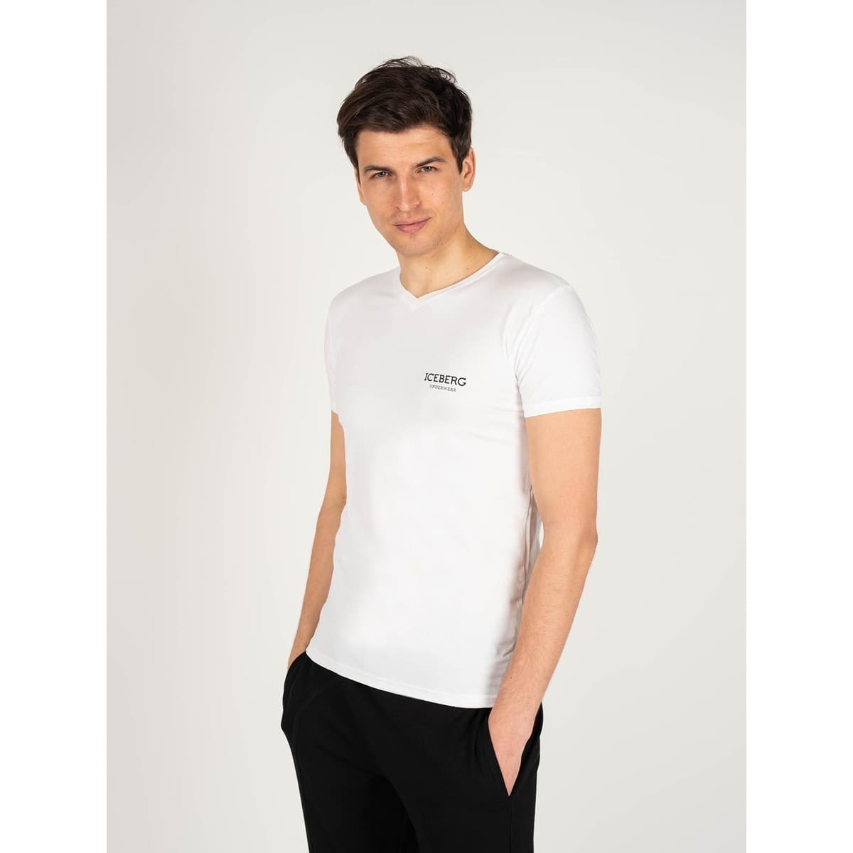 Men's T-Shirts Iceberg White