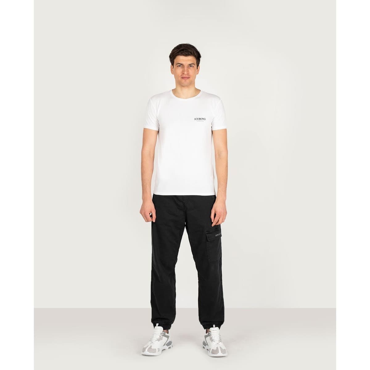 Men's T-Shirts Iceberg White