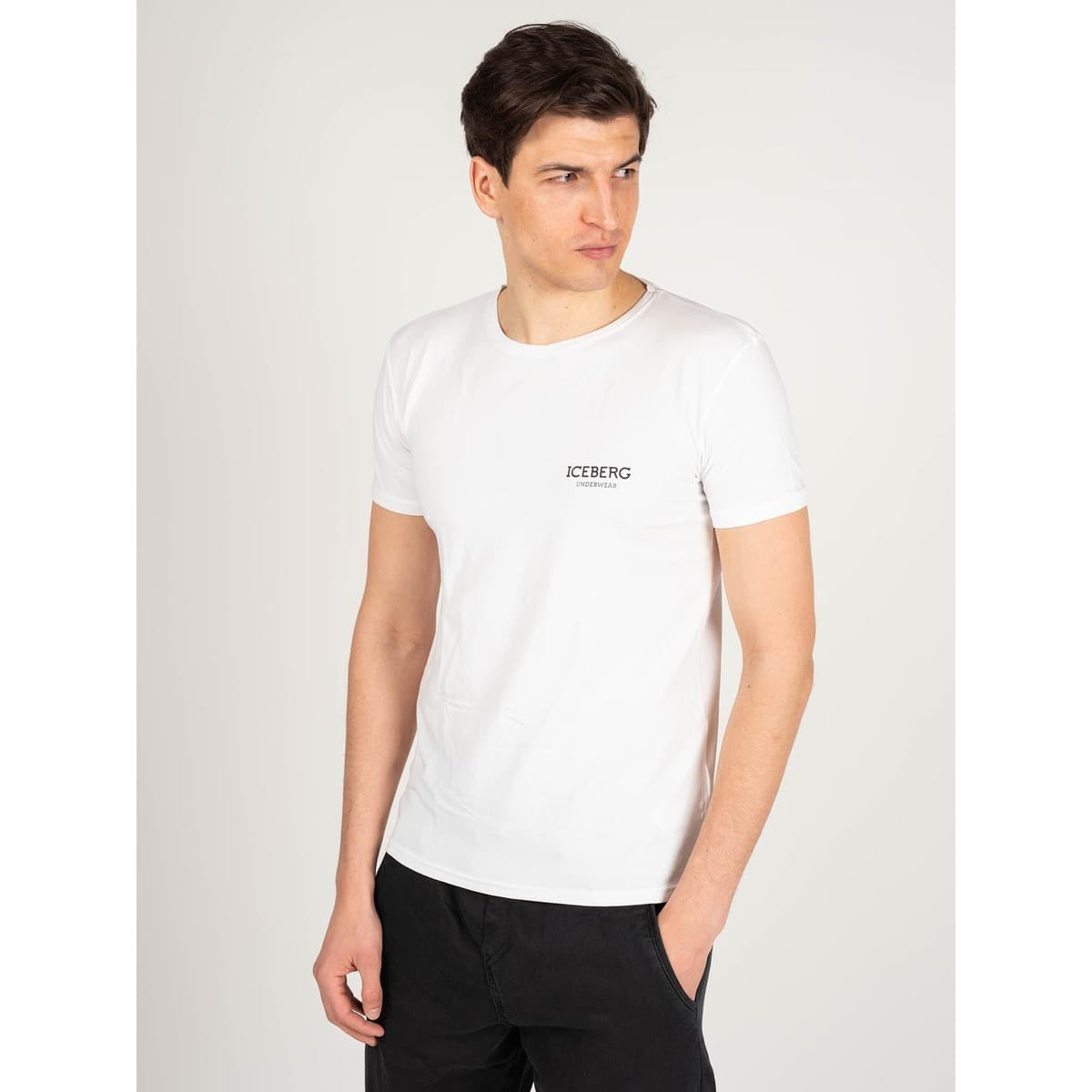 Men's T-Shirts Iceberg White