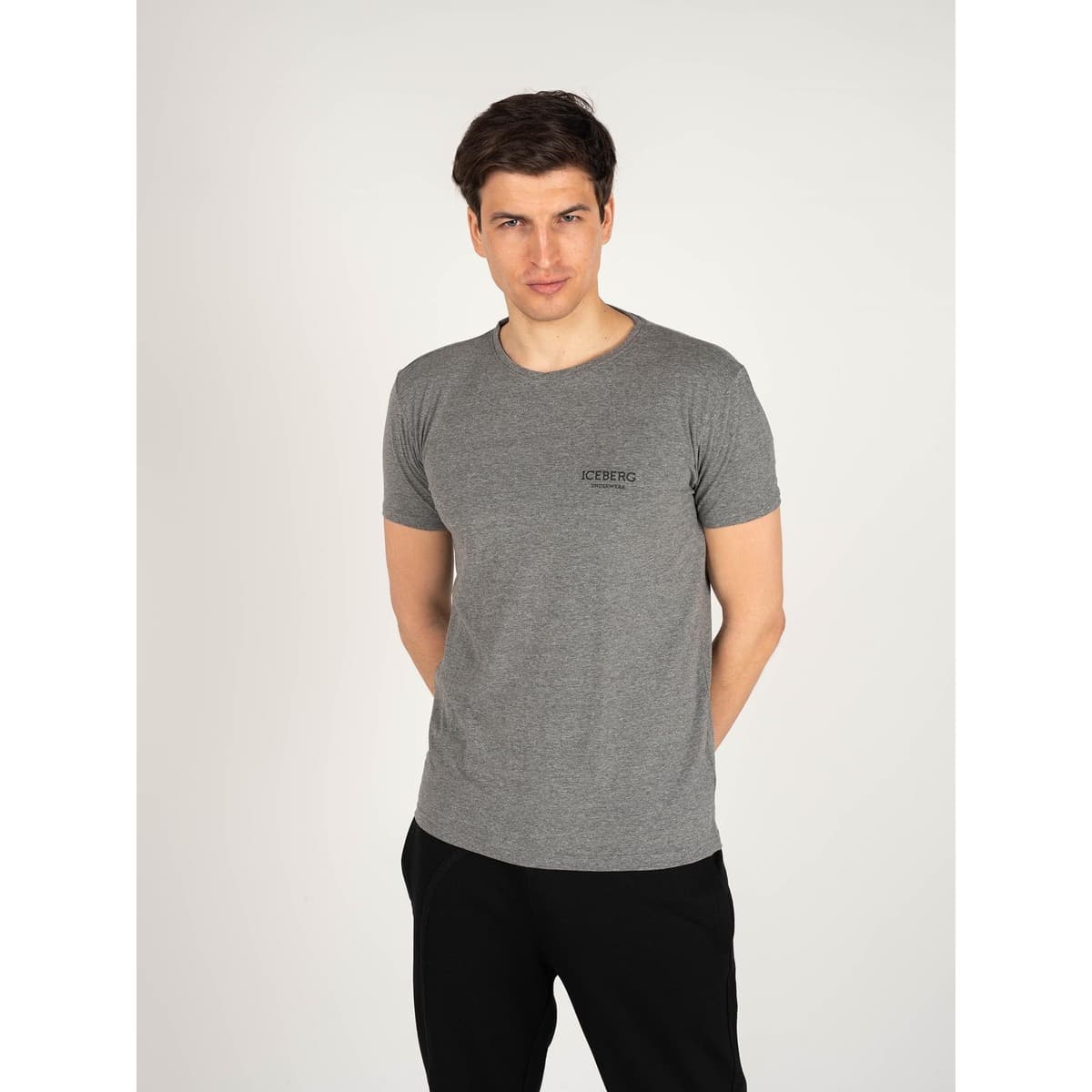 Men's T-Shirts Iceberg Gray