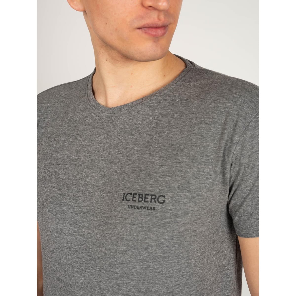 Men's T-Shirts Iceberg Gray