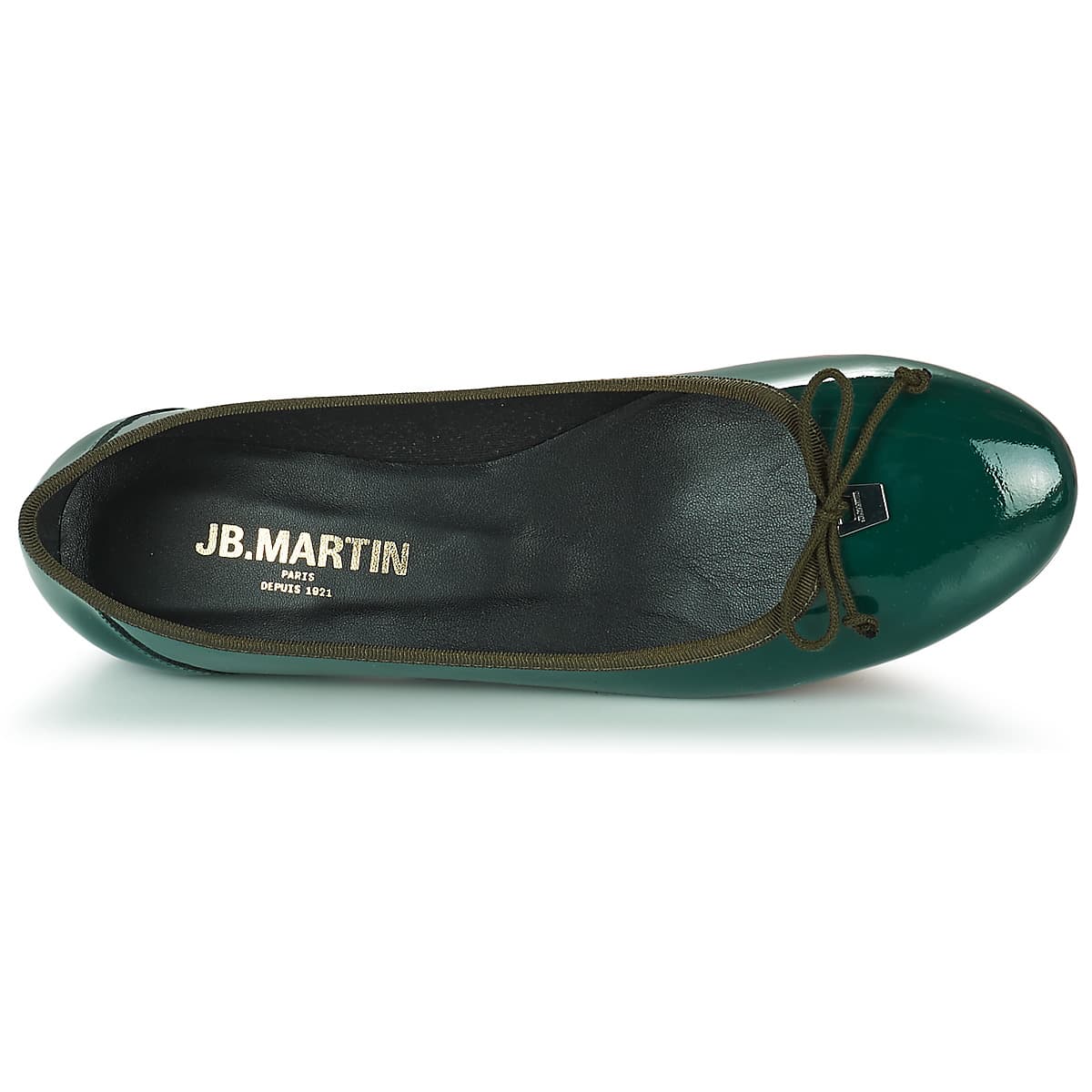 Women's Ballet Flats JB Martin Green