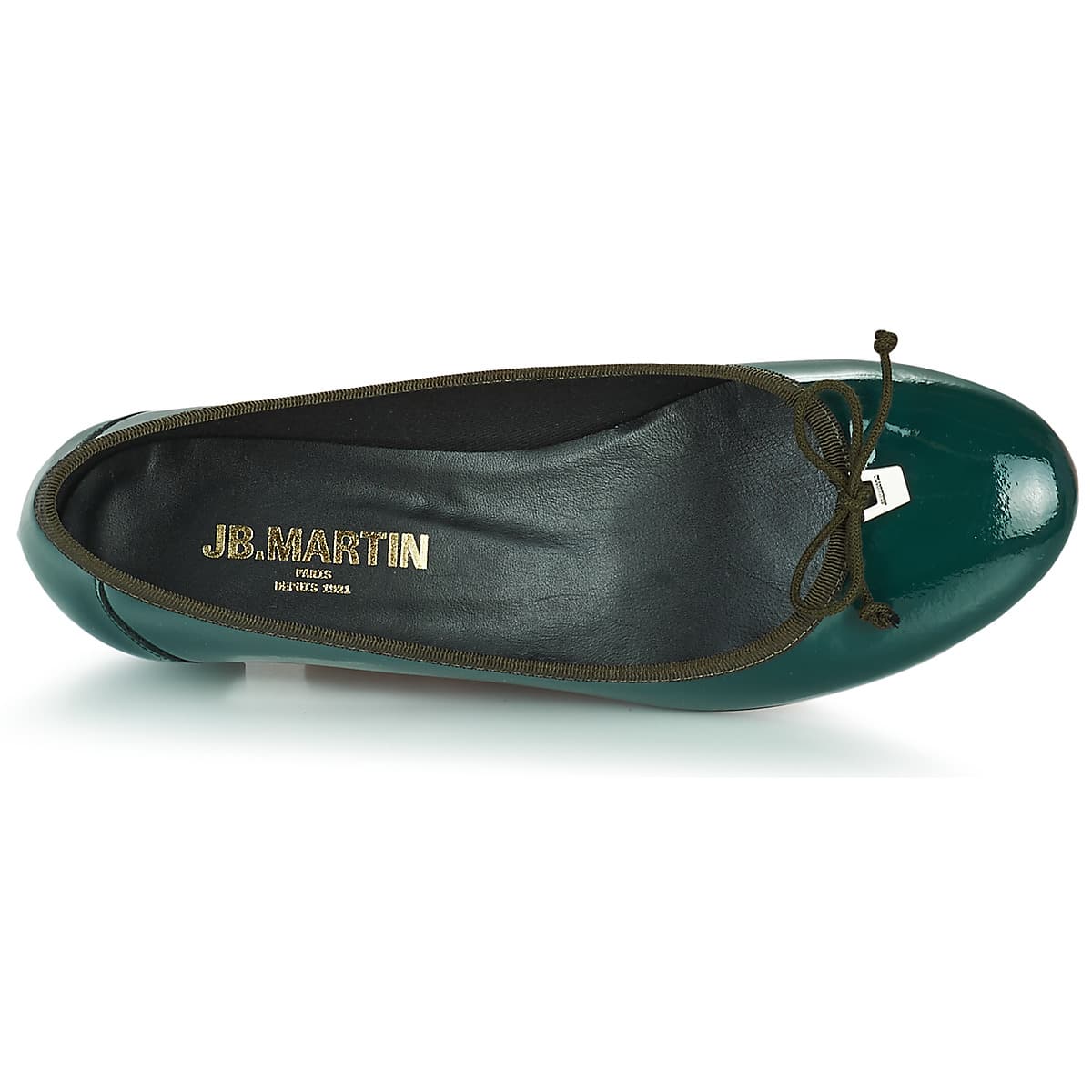 Women's Ballet Flats JB Martin Green