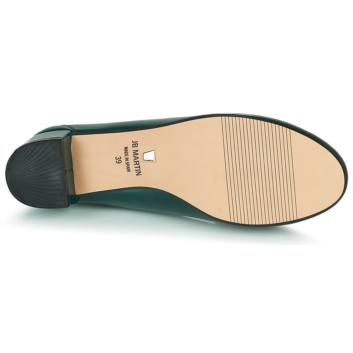 Women's Ballet Flats JB Martin Green