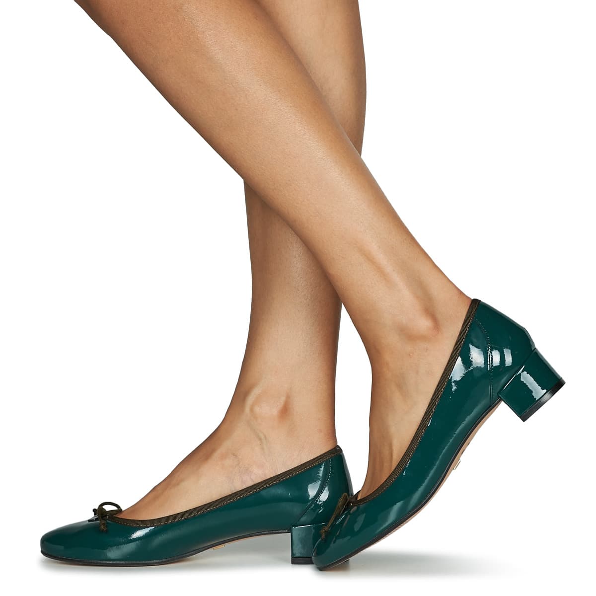 Women's Ballet Flats JB Martin Green