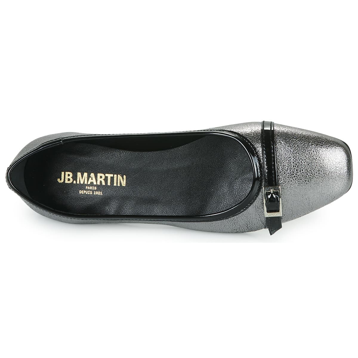 Women's Ballet Flats JB Martin Silver