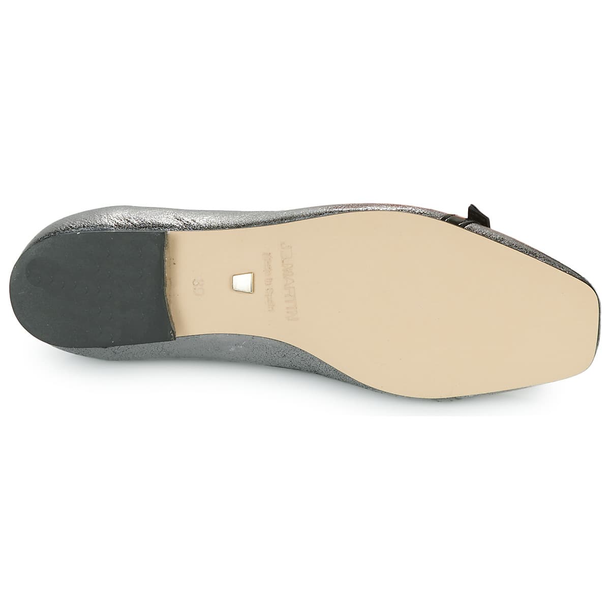 Women's Ballet Flats JB Martin Silver