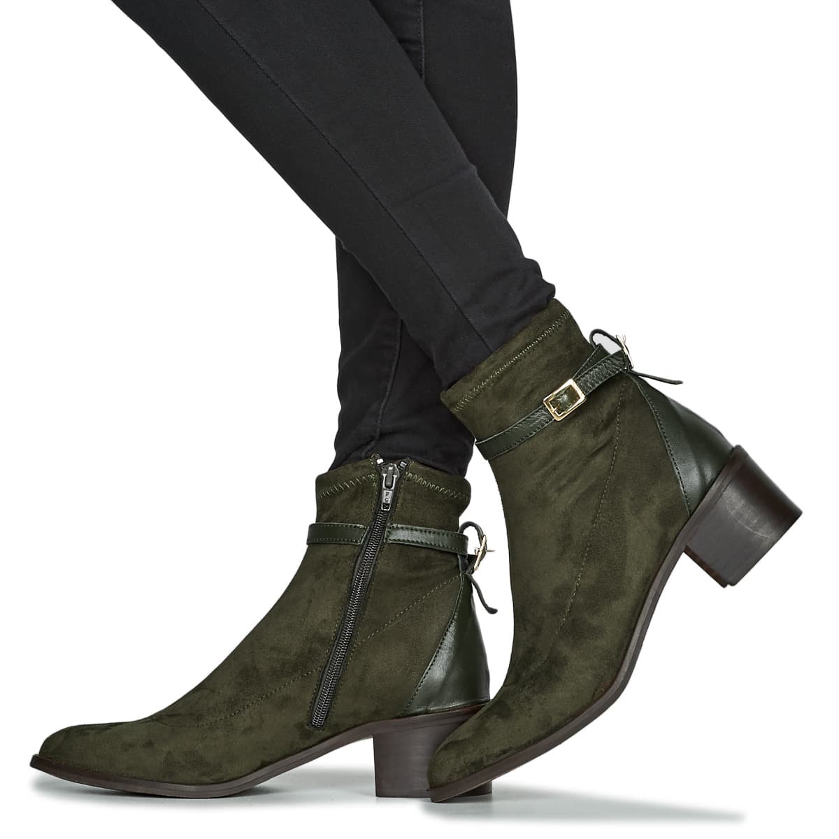 Women's Ankle Boots JB Martin Khaki