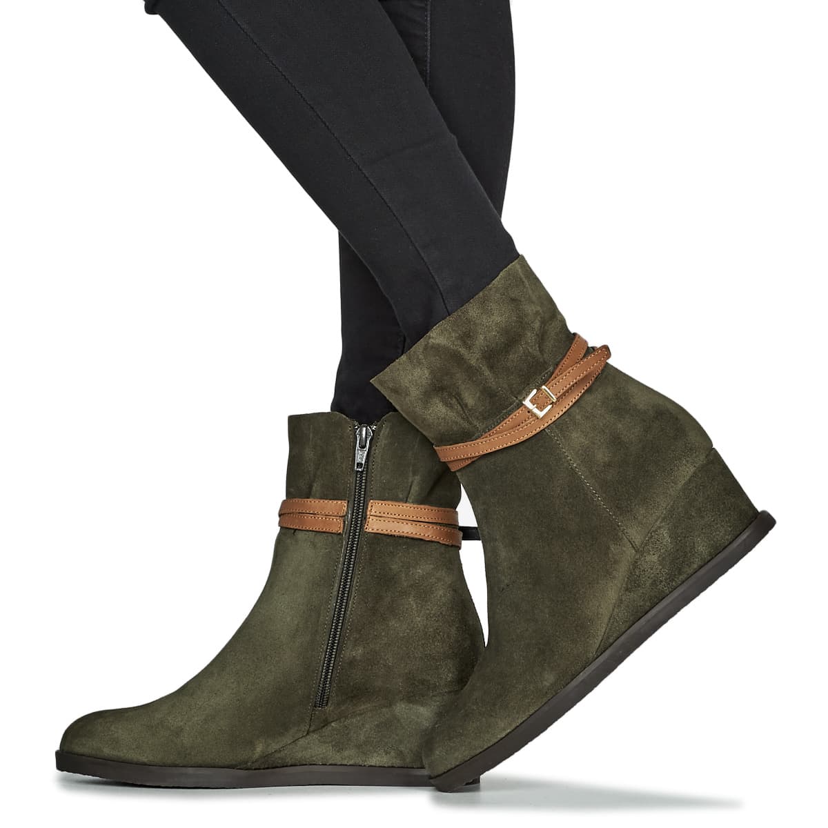Women's Ankle Boots JB Martin Green