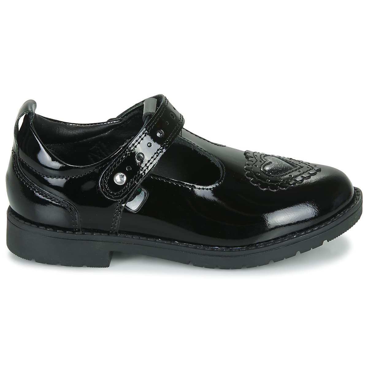 Women's Ballet Flats Kickers Black
