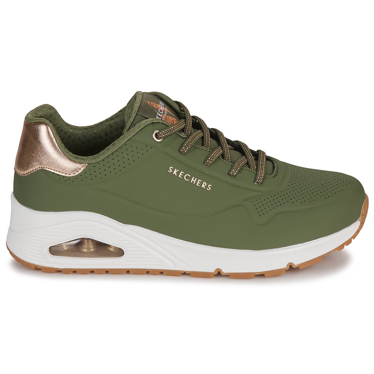 Women's Sneakers Skechers Khaki