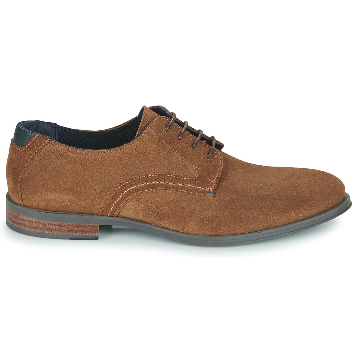 Men's Derby Shoes Pellet Brown