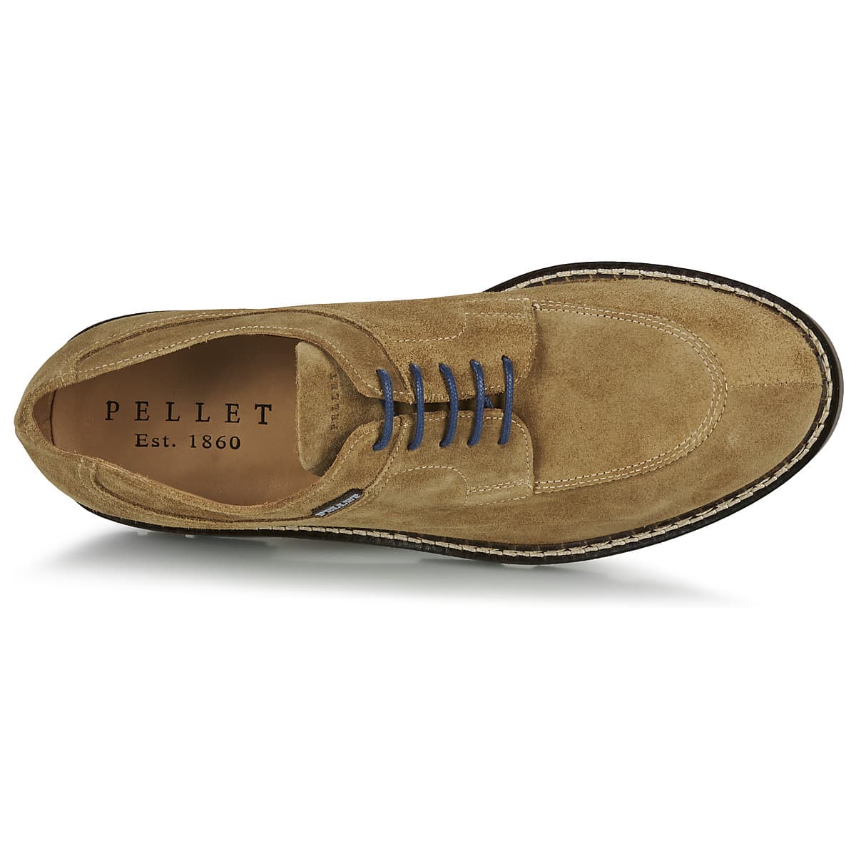 Men's Derby Shoes Pellet Beige