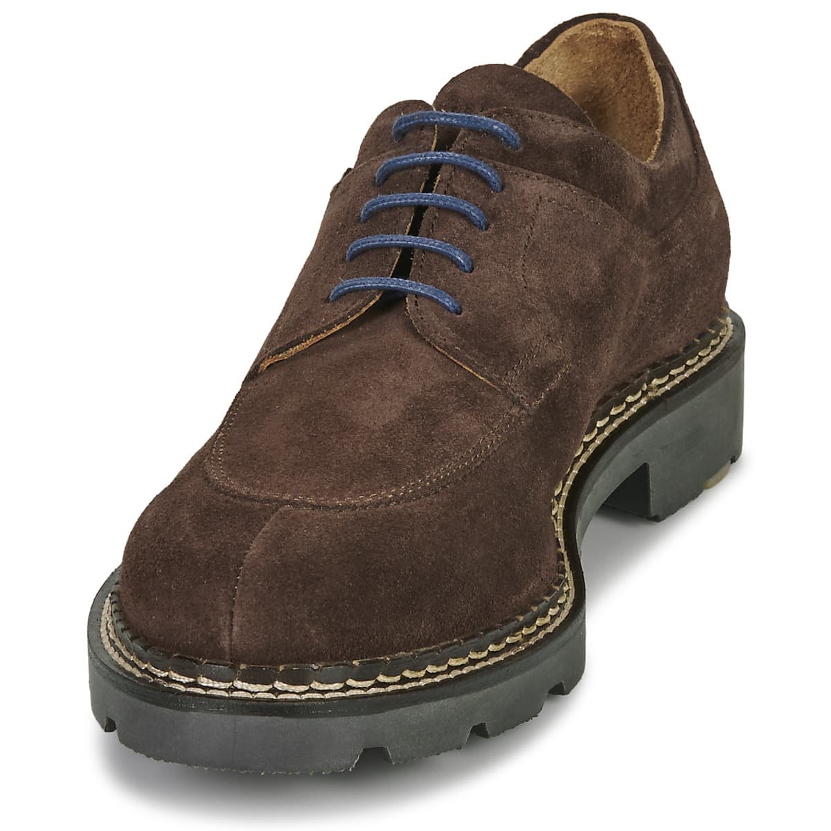 Men's Derby Shoes Pellet Brown