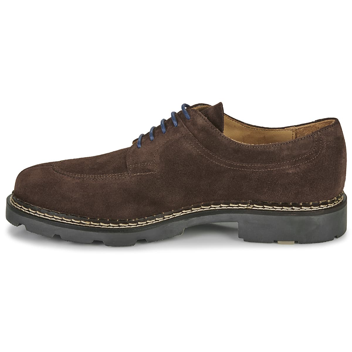 Men's Derby Shoes Pellet Brown