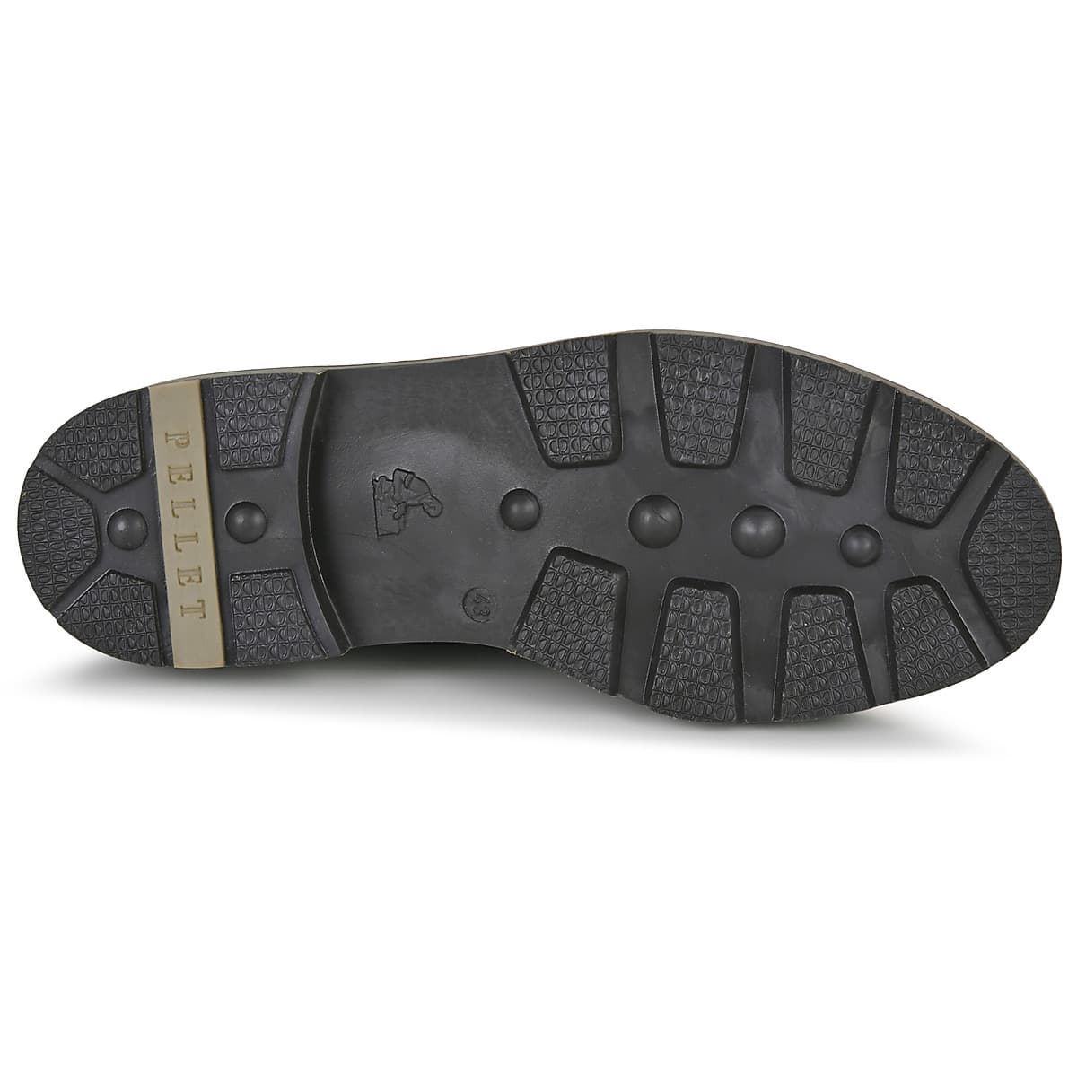 Men's Derby Shoes Pellet Brown