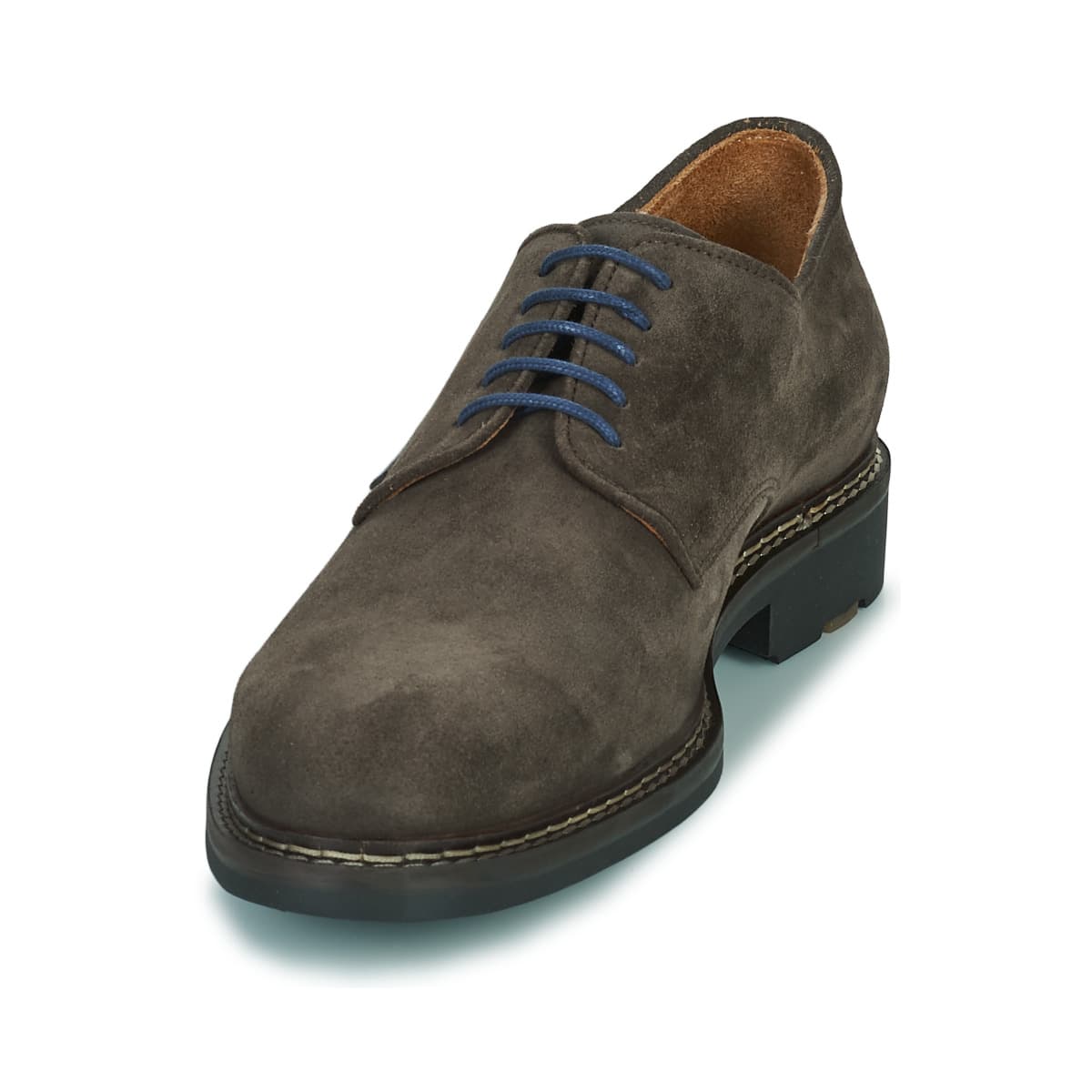 Men's Derby Shoes Pellet Brown
