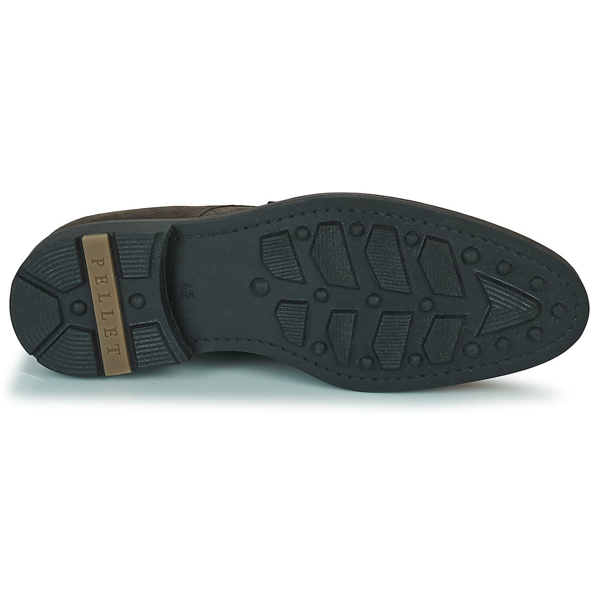 Men's Derby Shoes Pellet Brown