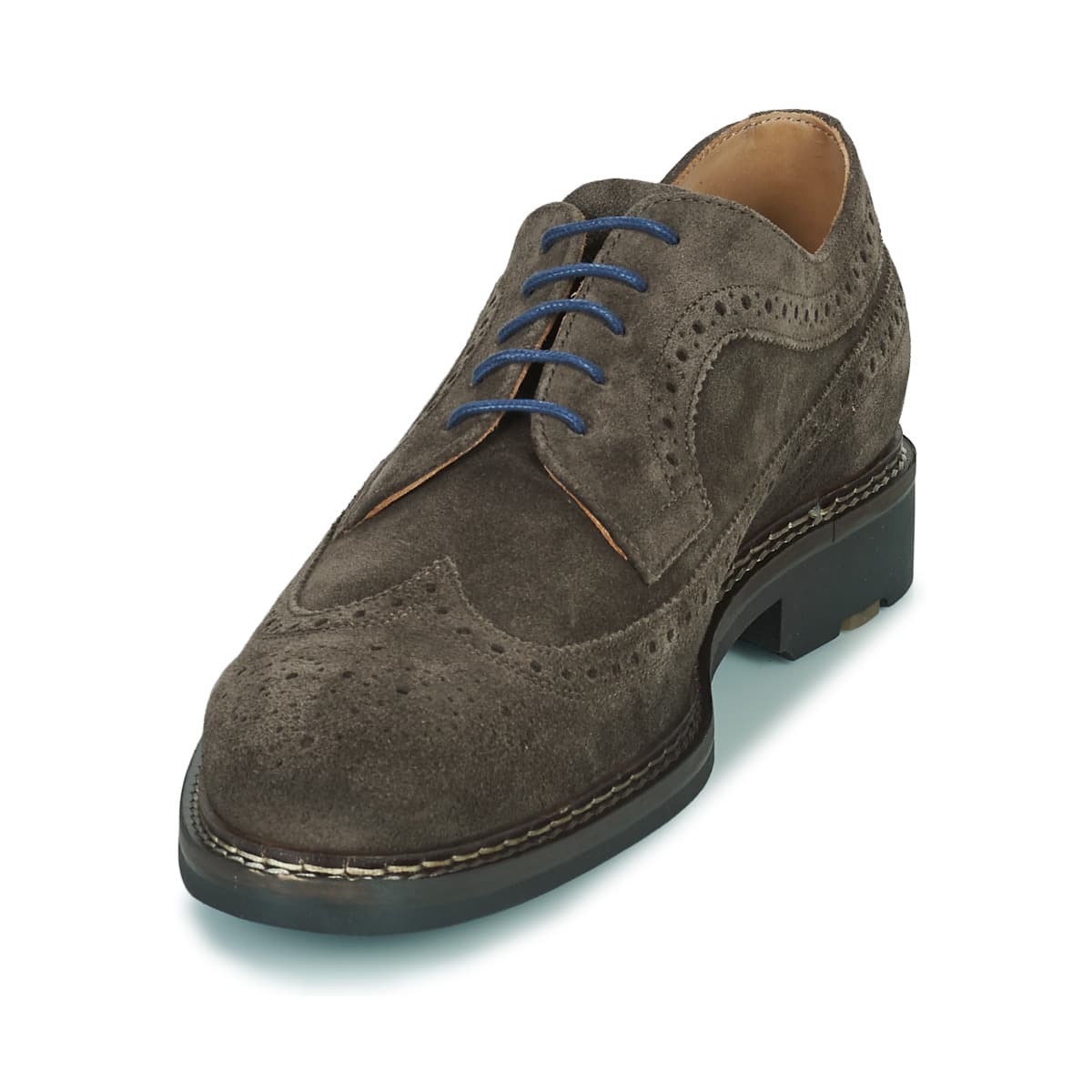 Men's Derby Shoes Pellet Brown