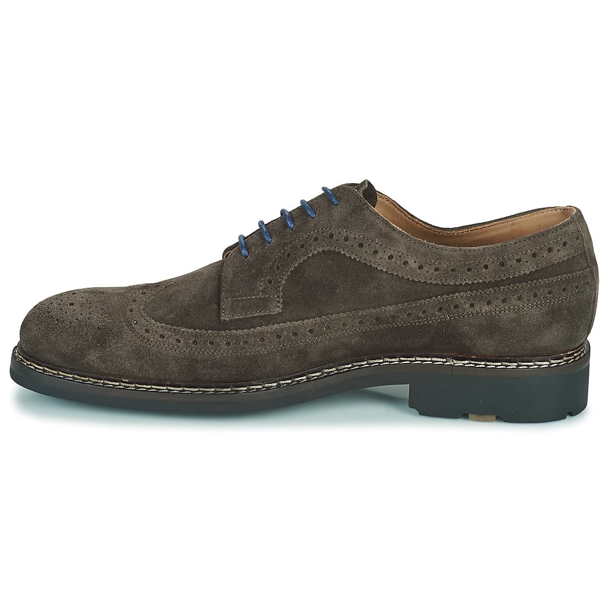 Men's Derby Shoes Pellet Brown