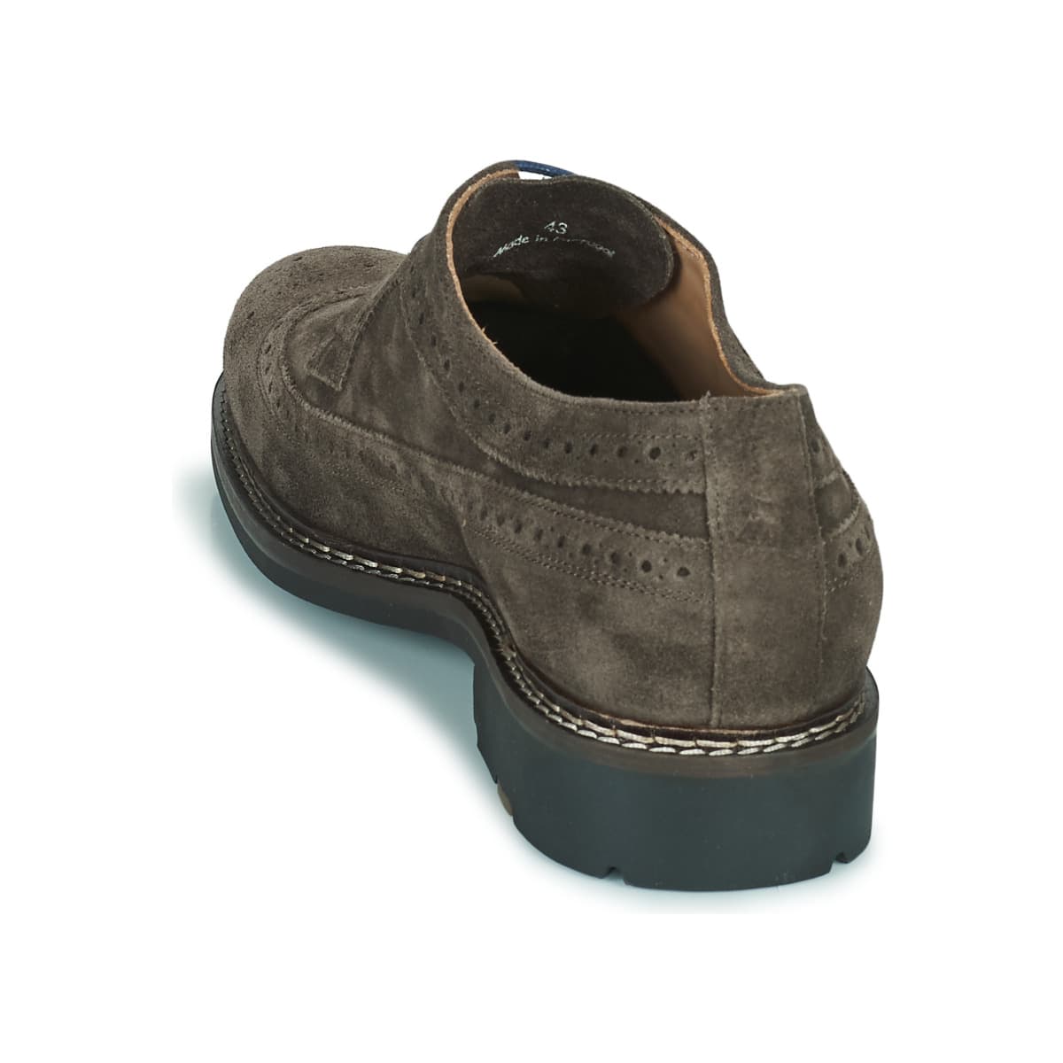 Men's Derby Shoes Pellet Brown