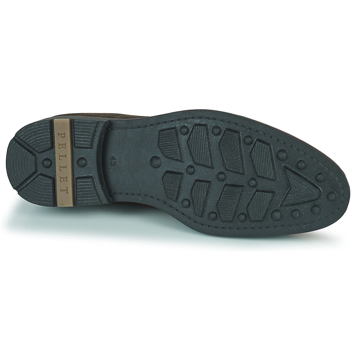 Men's Derby Shoes Pellet Brown