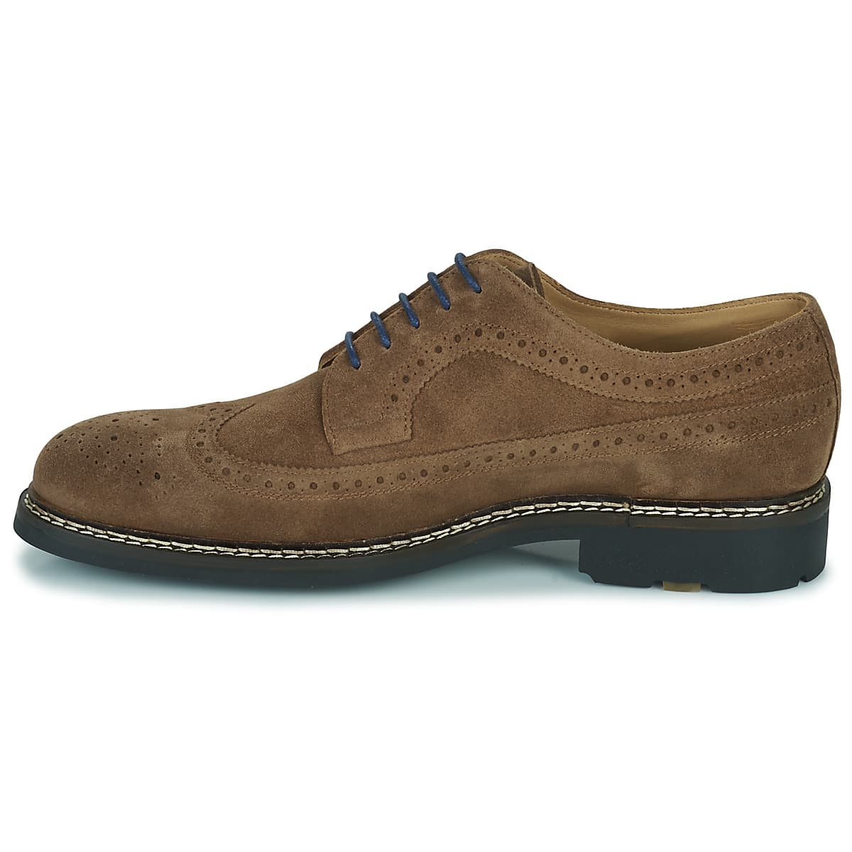 Men's Derby Shoes Pellet Brown