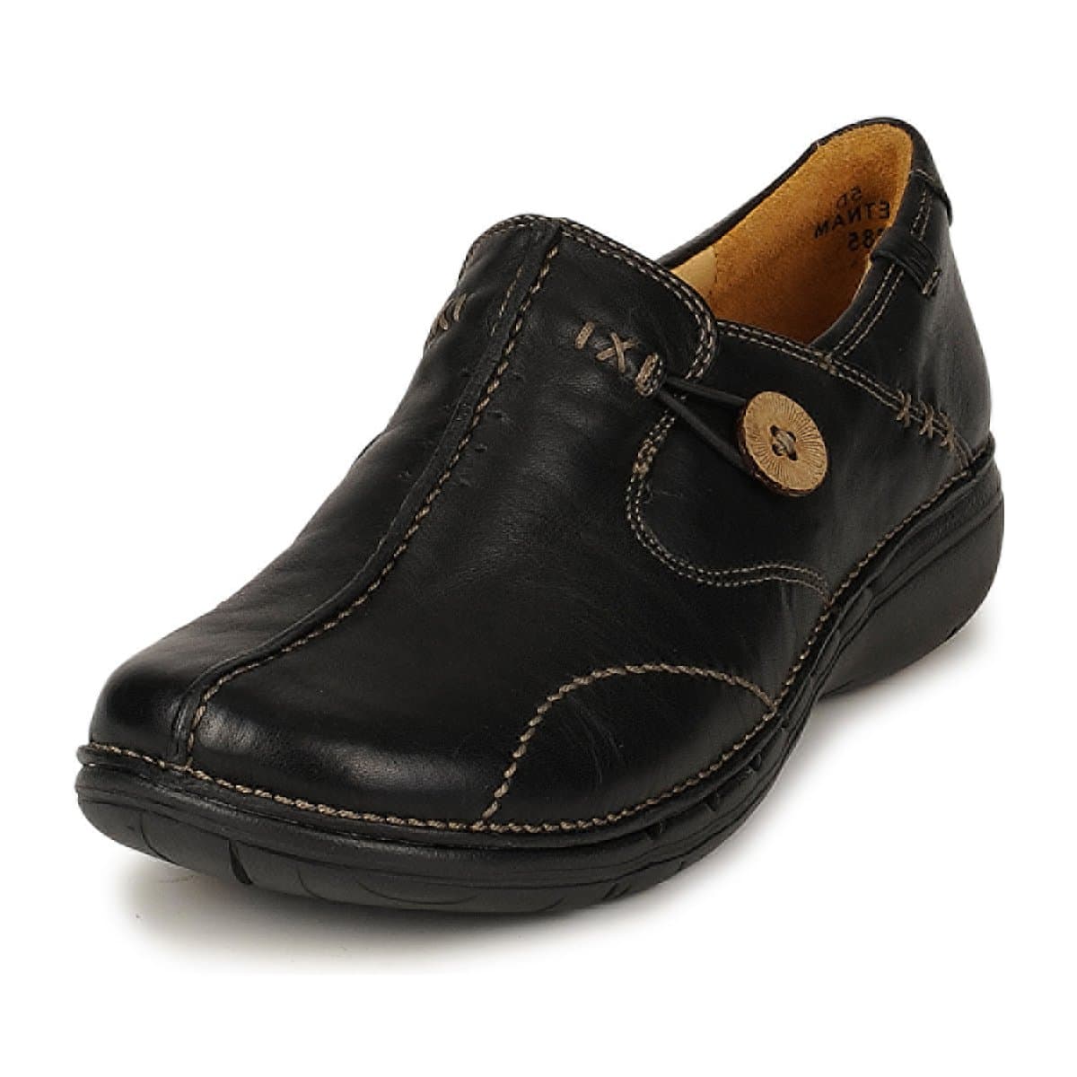 Women's Derby Shoes Clarks Black