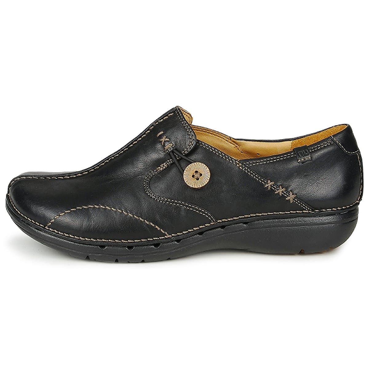 Women's Derby Shoes Clarks Black
