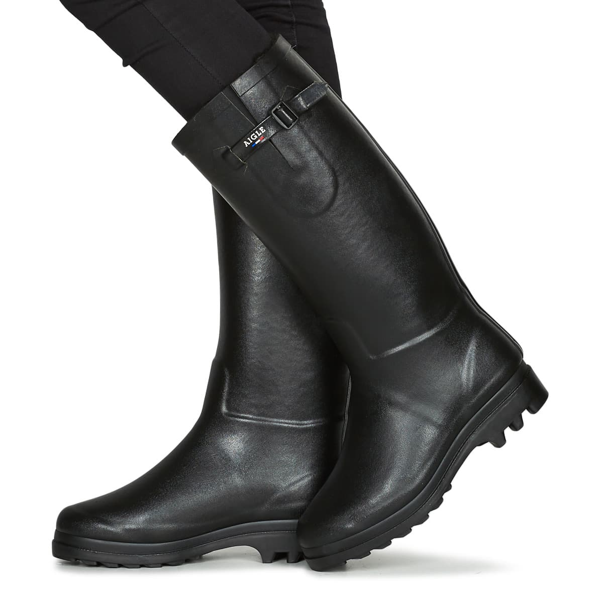 Women's Wellington Boots Aigle Black