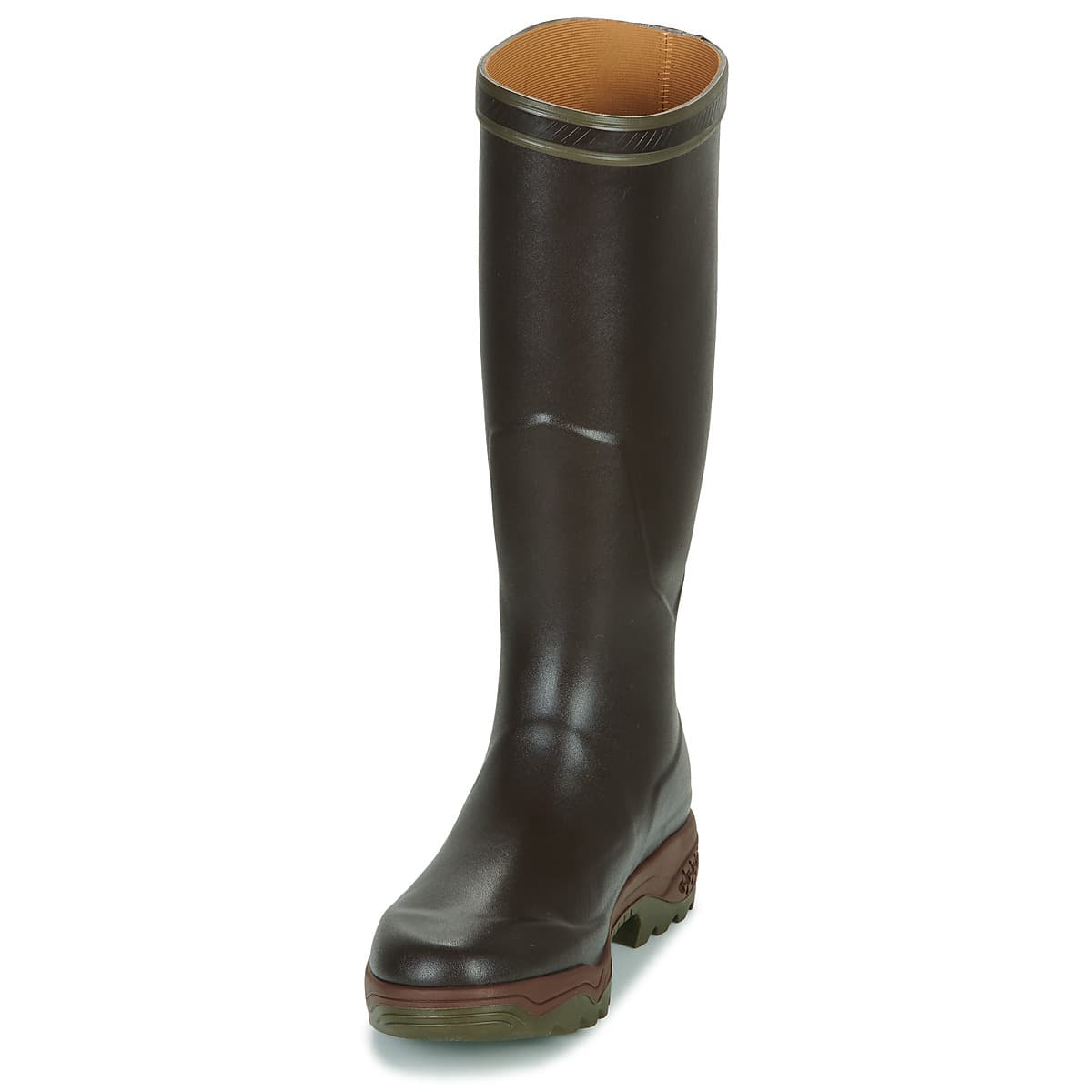 Men's Wellington Boots Aigle Brown
