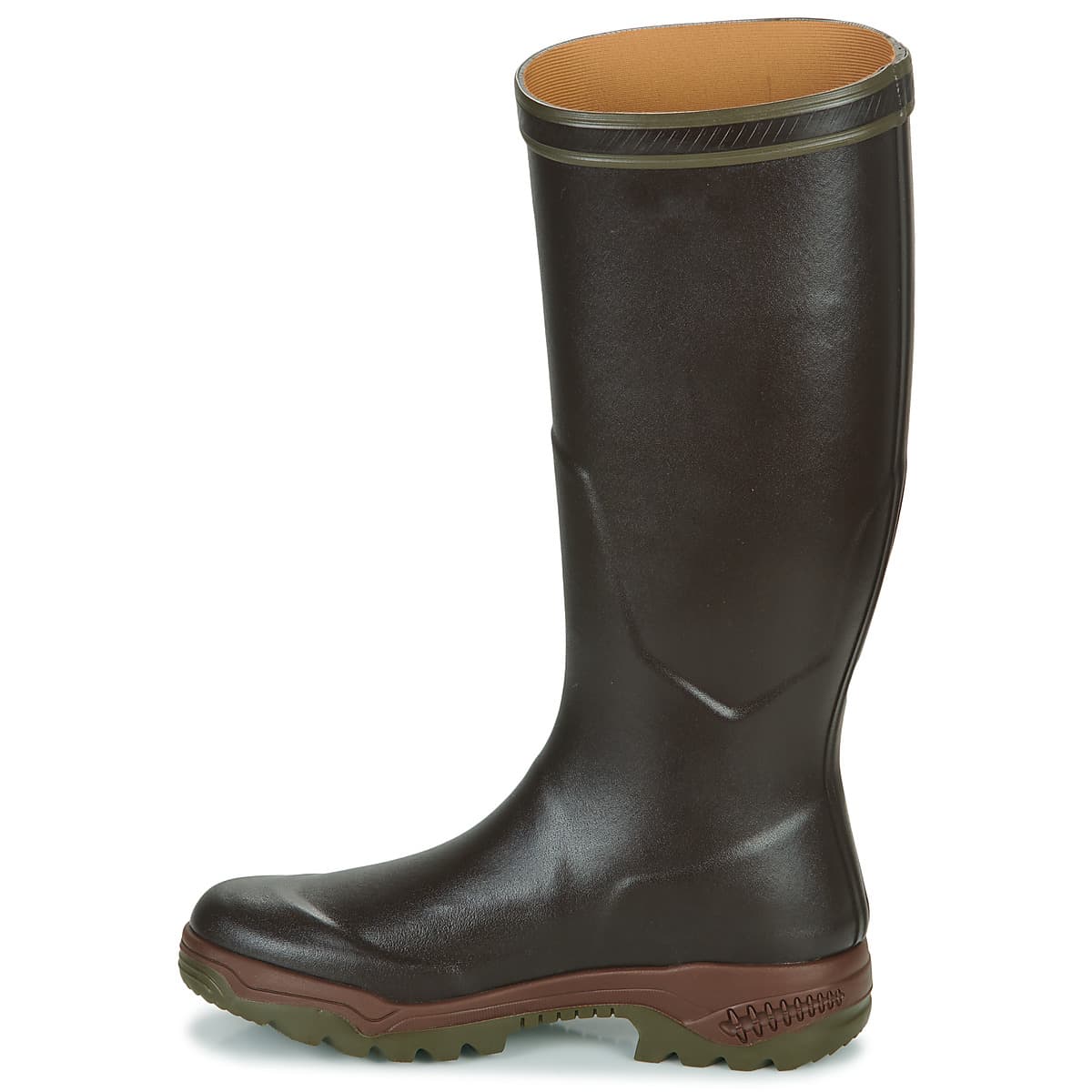 Men's Wellington Boots Aigle Brown