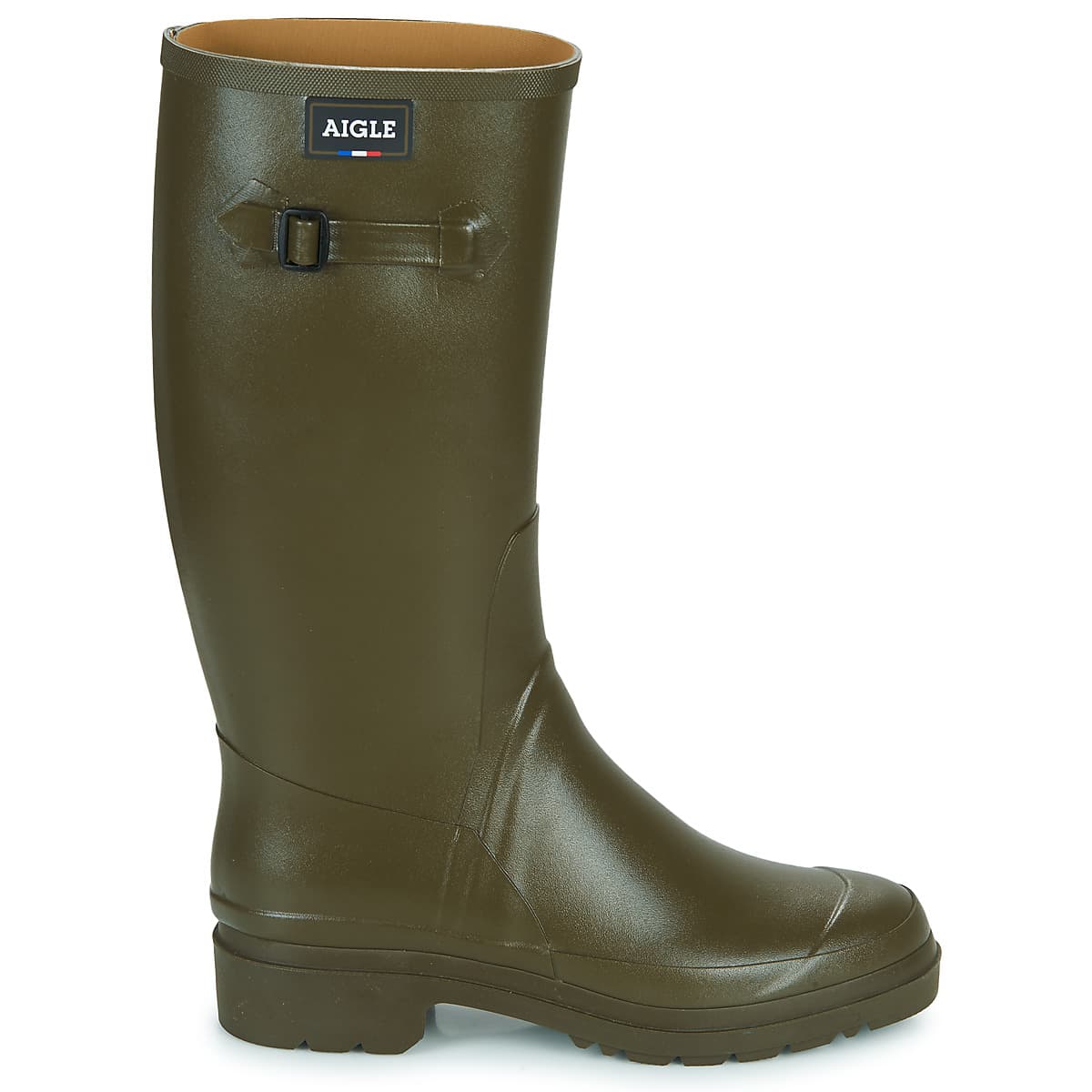 Women's Wellington Boots Aigle Khaki