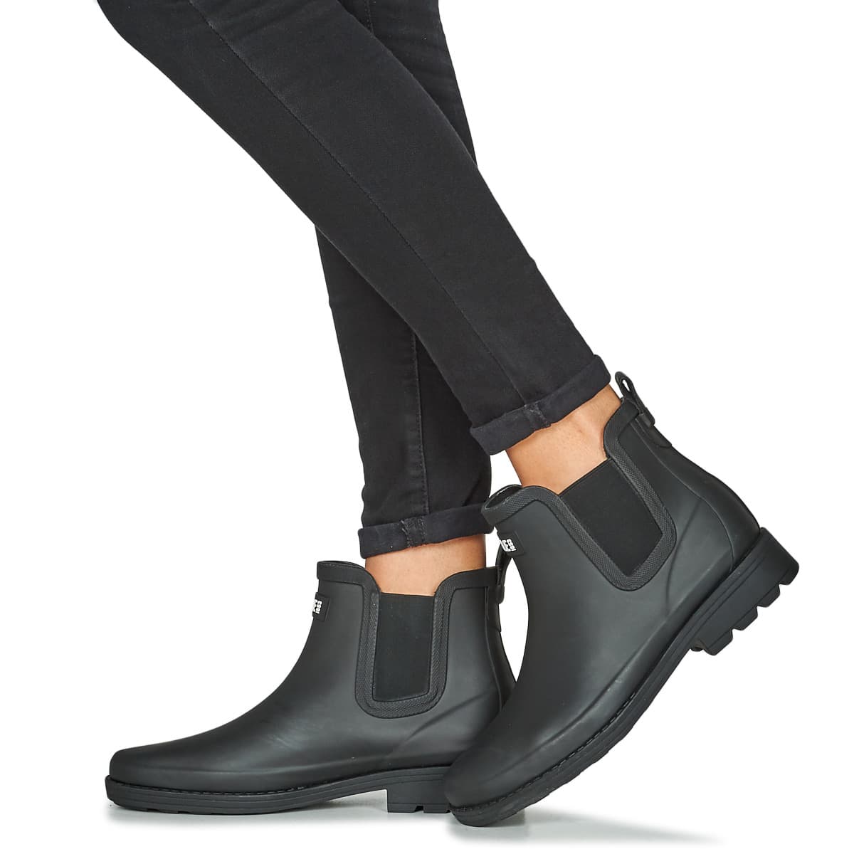 Women's Wellington Boots Aigle Black