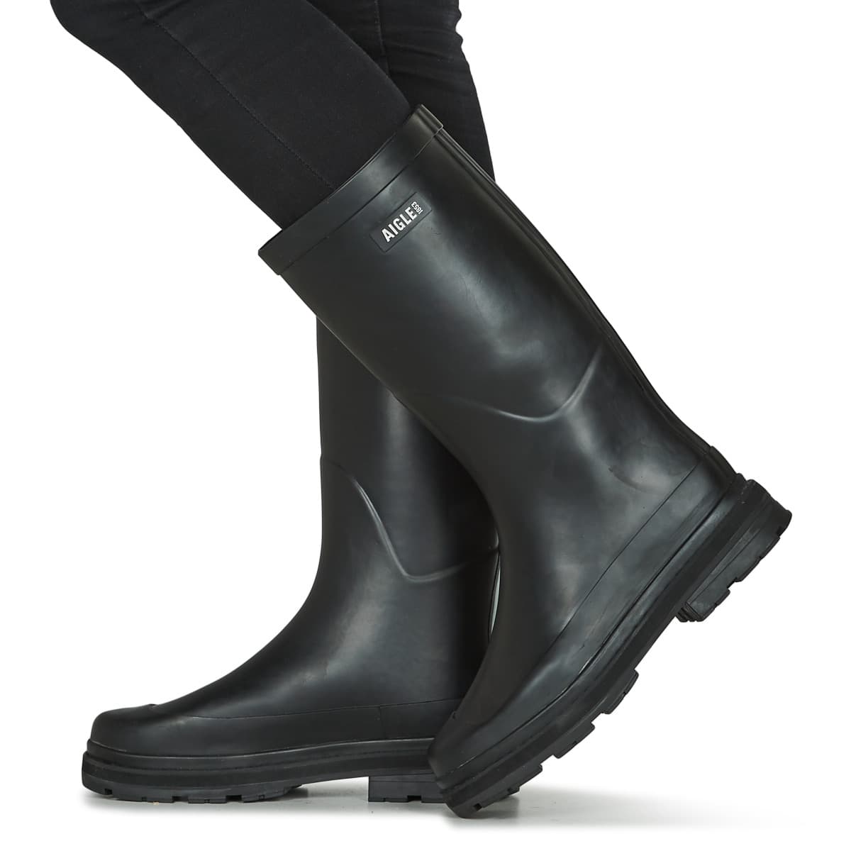 Men's Wellington Boots Aigle Black