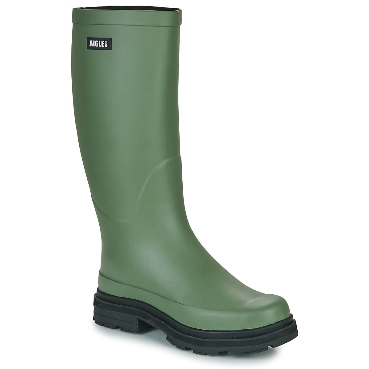 Men's Wellington Boots Aigle Khaki